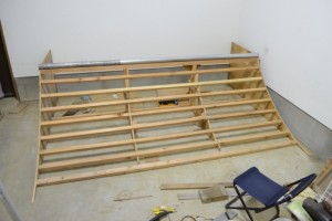 SKATEBOARD QUARTER RAMP BUILD (4)